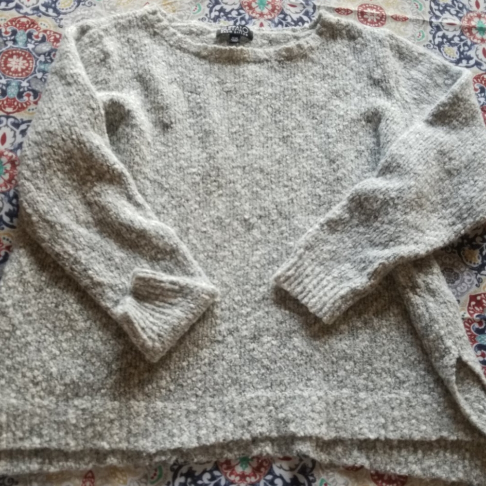 buffalo david button sweater